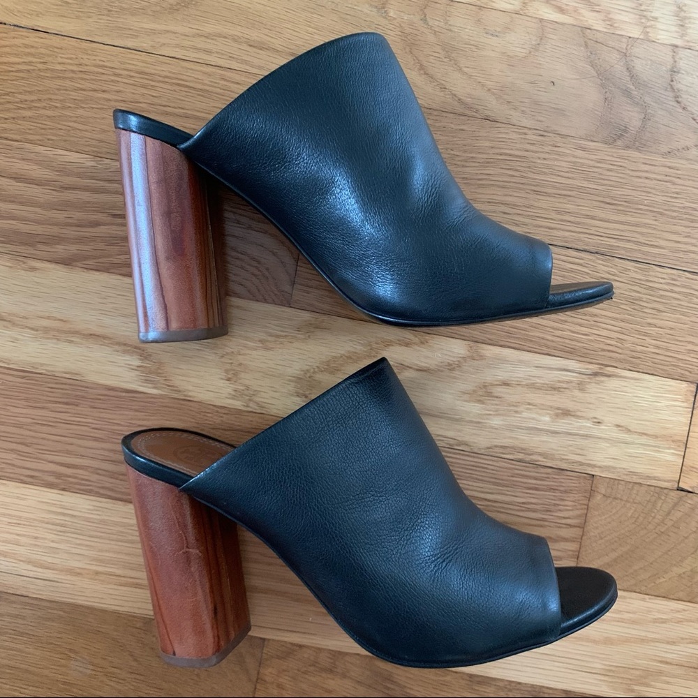 Tory Burch Raya Leather Mules